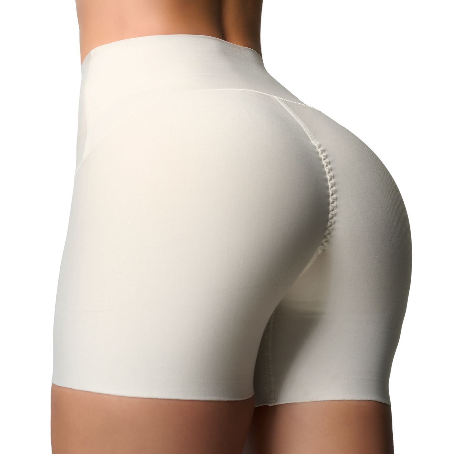 2 Pack Scrunch Butt Shorts | No-Show Through & Anti-Chafing High Waist Shorts