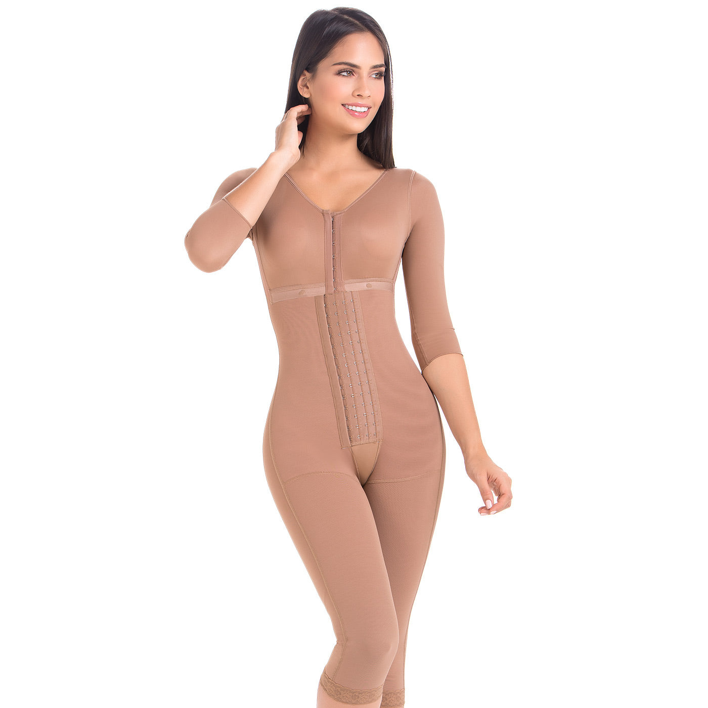 Arm & Thigh Liposuction (360) Post-Surgery Faja, High compression, Knee-Length & high back MariaE 9562