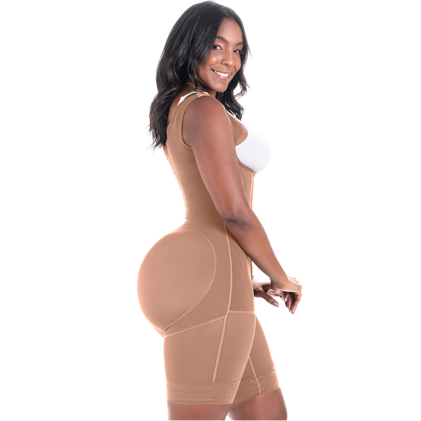 Daily Use Shapewear for Women Bum Lifter Tummy Control Mid Thigh Faja Bling Shapers 098BF