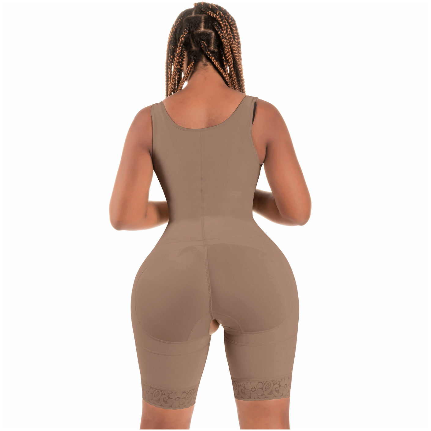 Bling Shapers 099ZF | Bum Lifter Tummy Control Shapewear Mid Thigh Faja for Curvy Wide Hips Small Waist Women | Daily Use