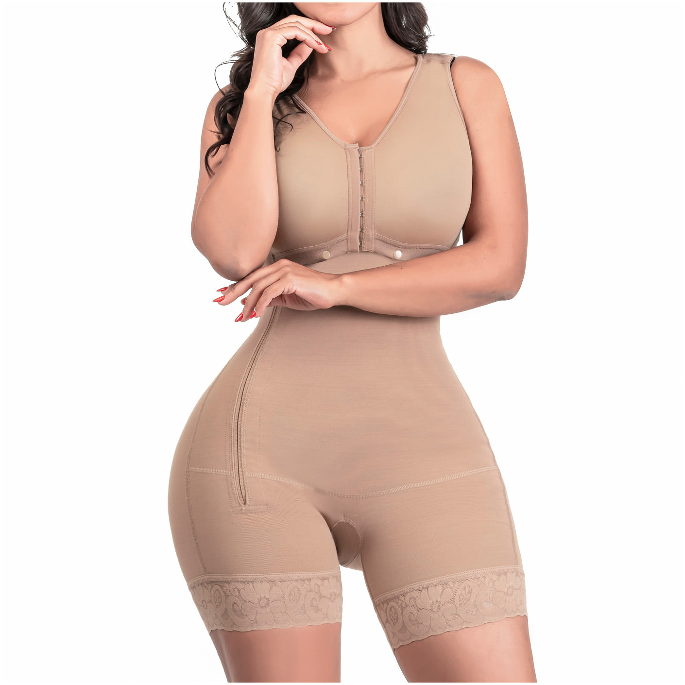 Be Shapy | Postsurgical Stage 2 Women Faja with Mastectomy Pajamas Post Op Set