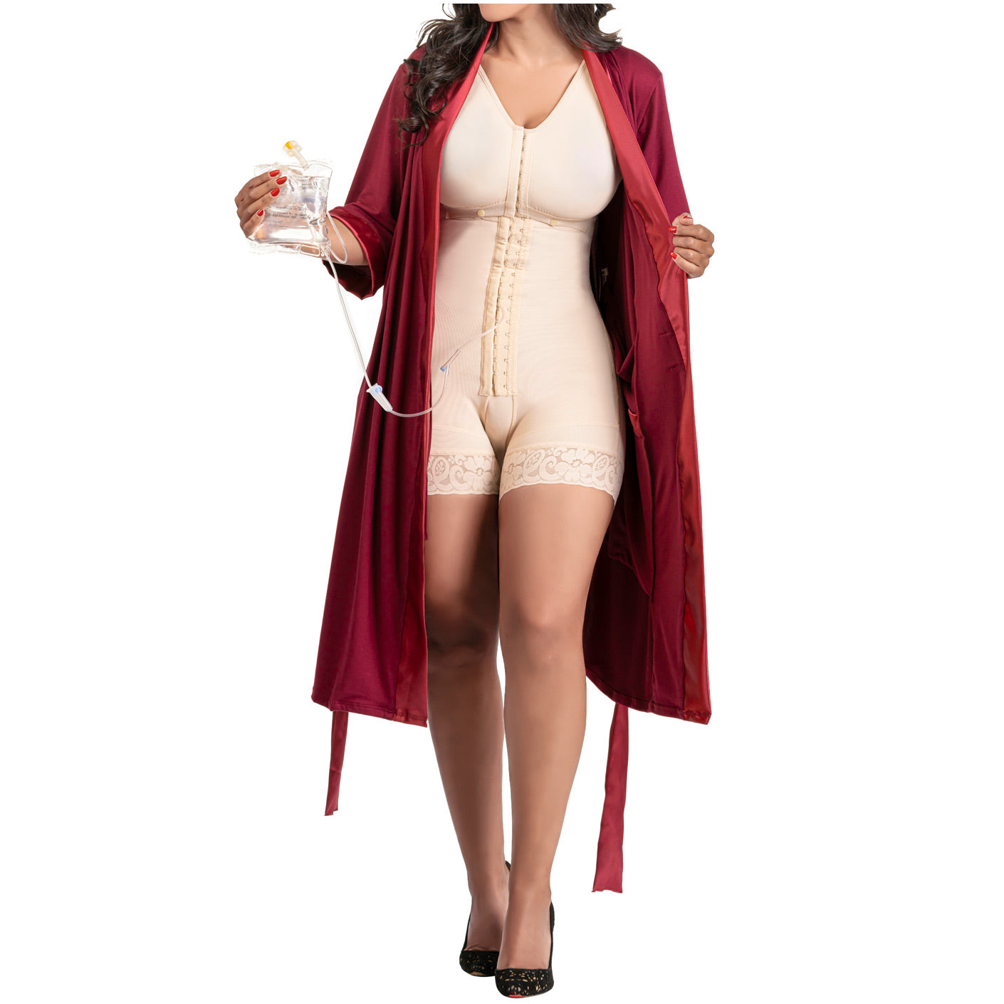 Be Shapy | Postpartum BBL Stage 2 Faja + Post Surgery Mastectomy Pajamas Bundle