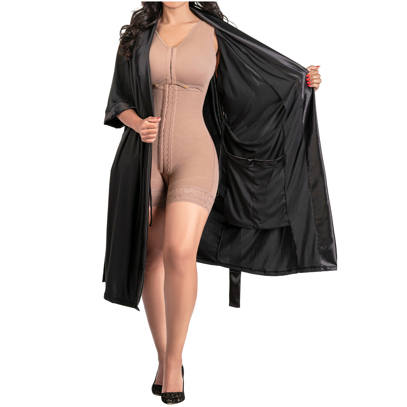 Be Shapy | Postpartum BBL Stage 2 Faja + Post Surgery Mastectomy Pajamas Bundle