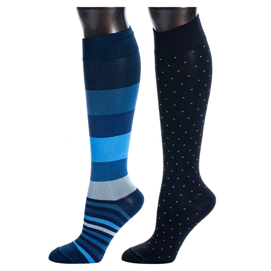 Be Shapy | Knee High Leg Compression Socks | Largas Unisex