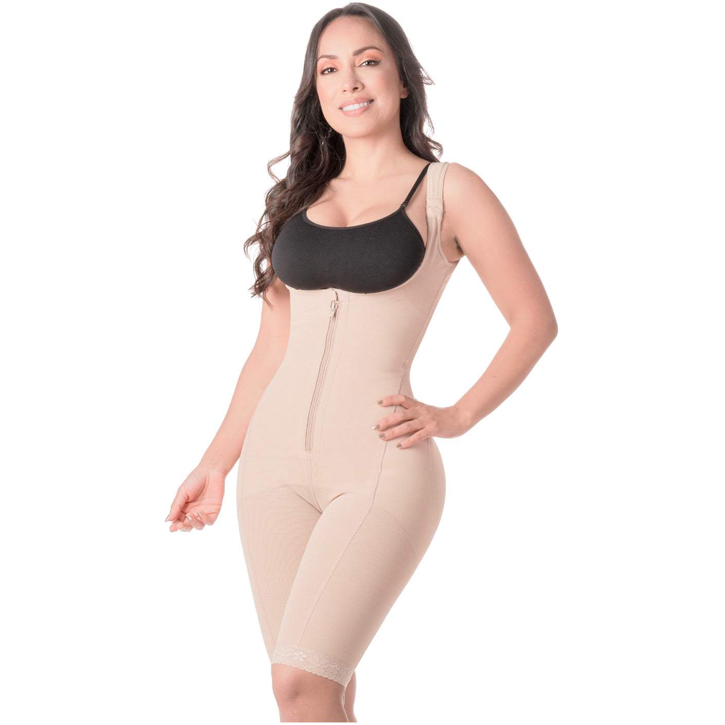 Be Shapy | Diane & Geordi 2397 Colombian Fajas Body Shaper + Ab Board Liposuction + Abdominal Lipo Foams