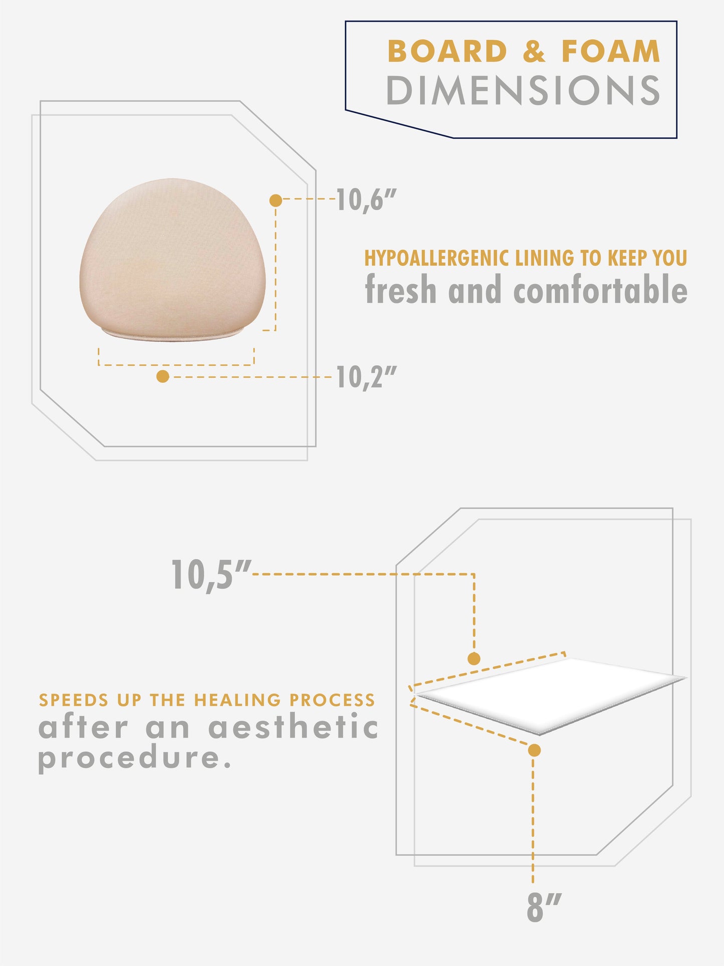 Be Shapy | Salome 0419 Women's Colombian Fajas + Liposuction Ab Board | Tummy Control and Butt Lifter Shapewear for Women