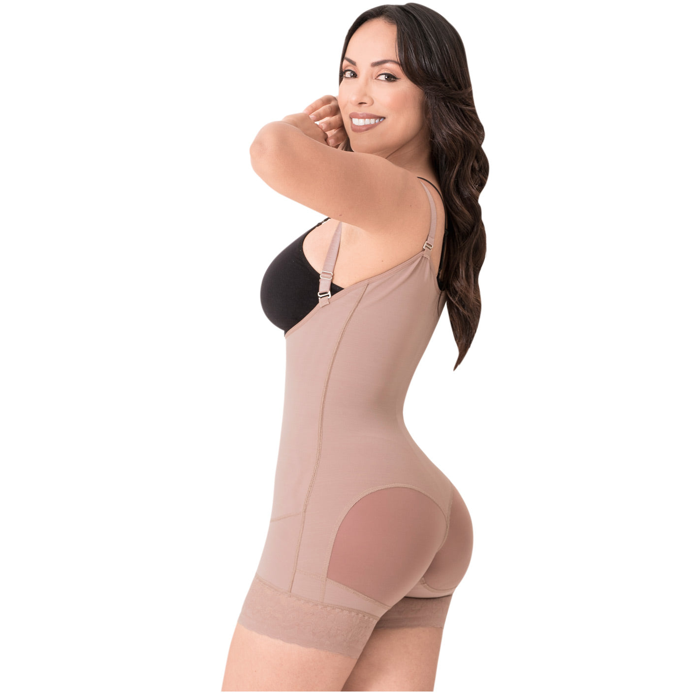 Be Shapy | Laty Rose 21113 Shapewear Tummy Control + Abdominal Lipo Board and Foam | Powernet Colombian Body Shaper