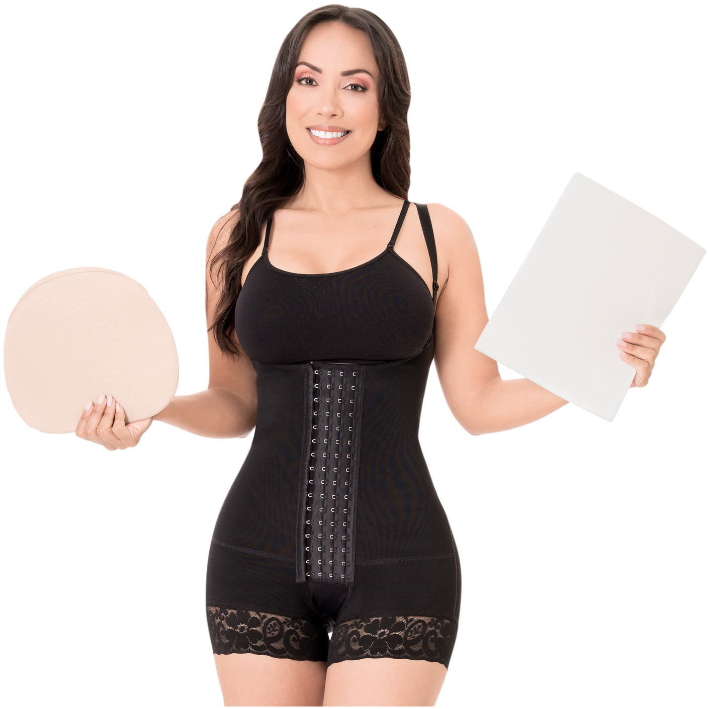 Be Shapy | Sonryse 066 Colombian Body Shaper Faja After Surgery + Lipo Abdominal Board + Lipo Foam After Liposuction