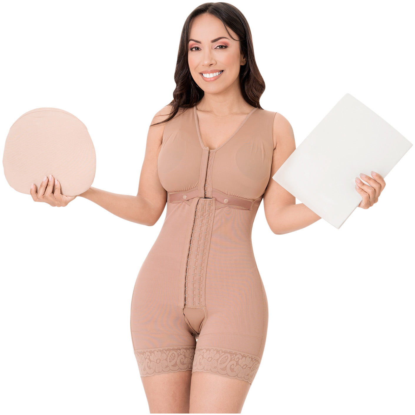 Be Shapy | Sonryse 086 Colombian Full Body Shaper Faja After Surgery + Lipo Ab Board + Lipo Foam After Liposuction