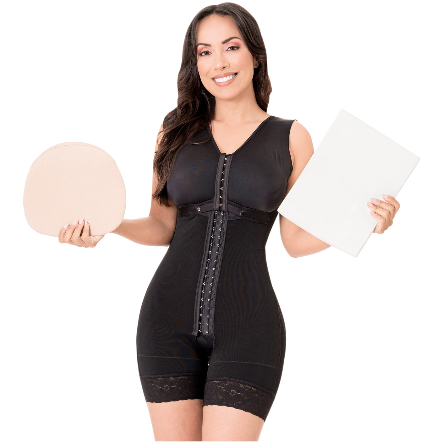 Be Shapy | Sonryse 086 Colombian Full Body Shaper Faja After Surgery + Lipo Ab Board + Lipo Foam After Liposuction