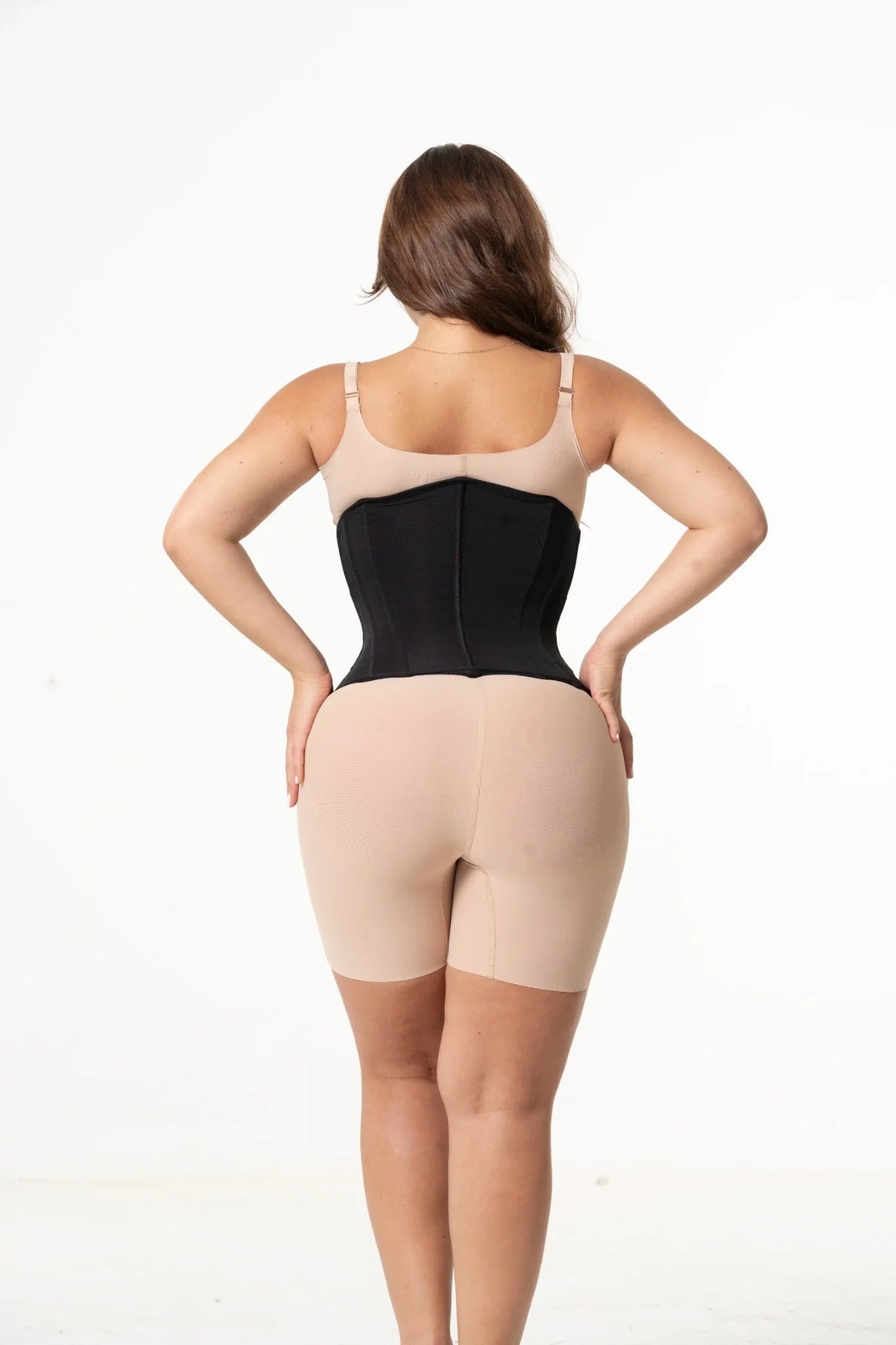 Sonryse Waist Cincher with 15 Boning Rods | Colombian Hourglass Waist Shaper with Front Zipper