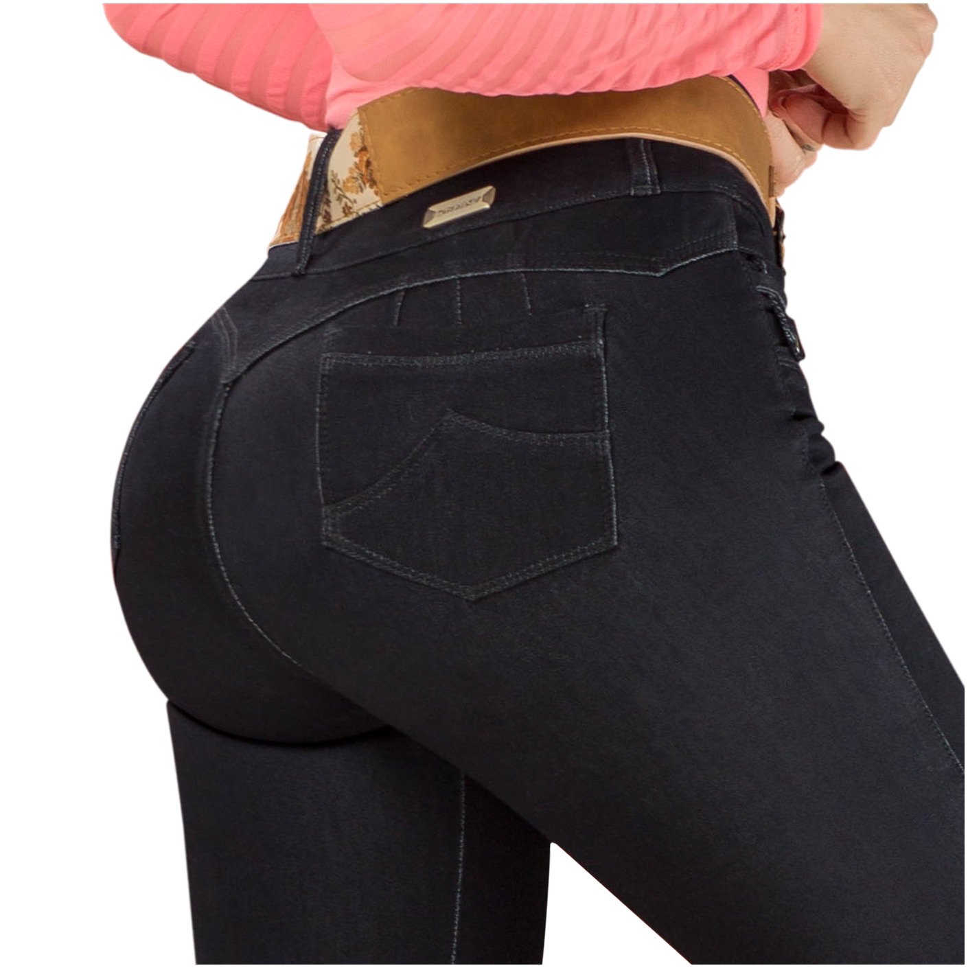 DRAXY 1319 Colombian Butt Lifter Flared Jeans