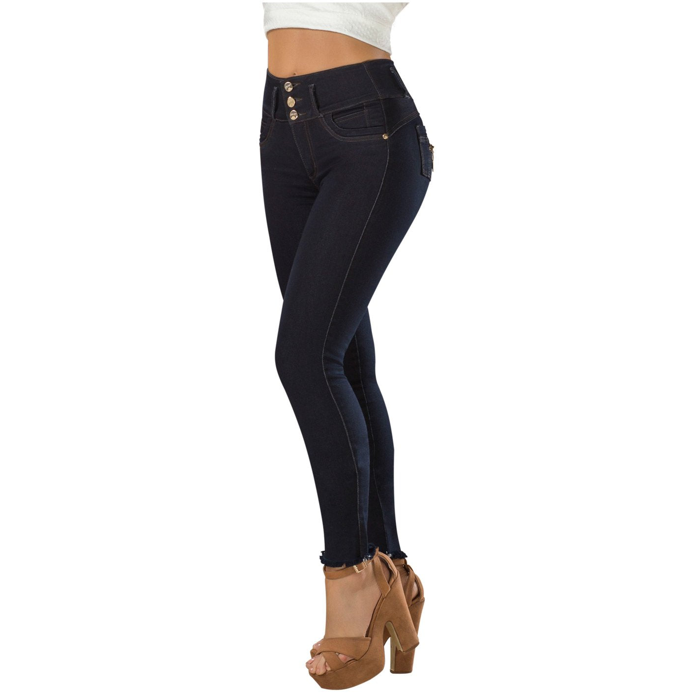 DRAXY 1321 Colombian Butt Lifting Skinny Jeans