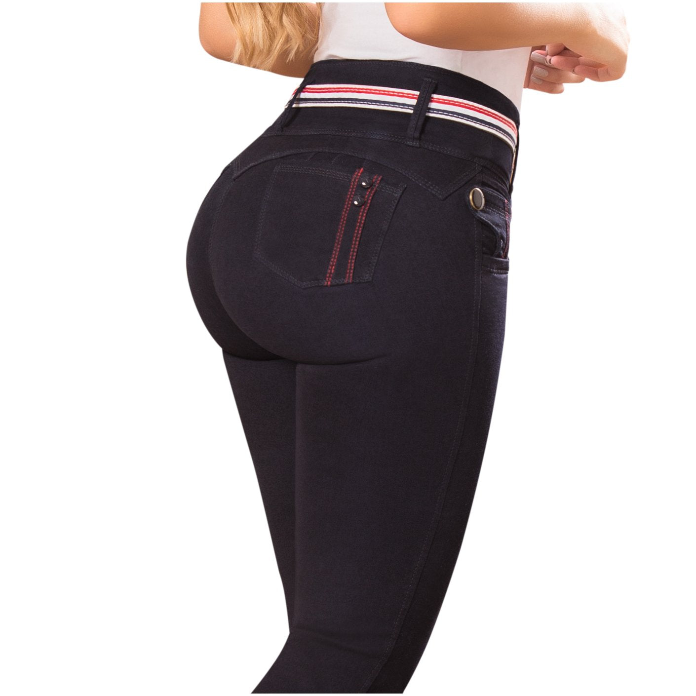 DRAXY 1330 Colombian Mid Rise Skinny Jeans