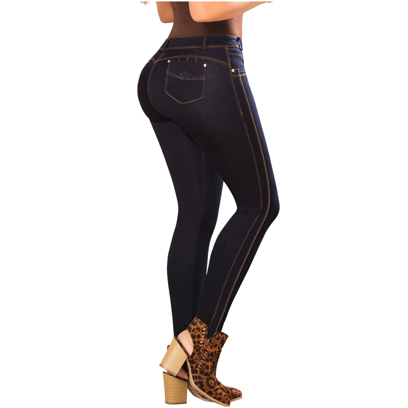 DRAXY 1333 Colombian Low Rise Skinny Jeans
