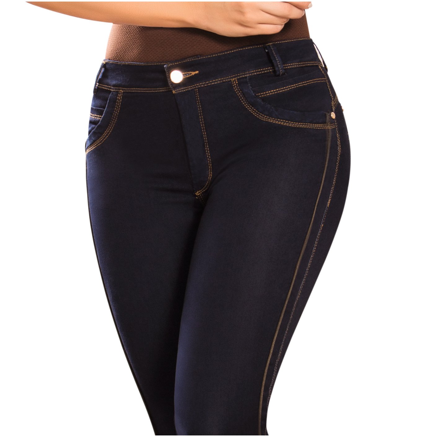 DRAXY 1333 Colombian Low Rise Skinny Jeans