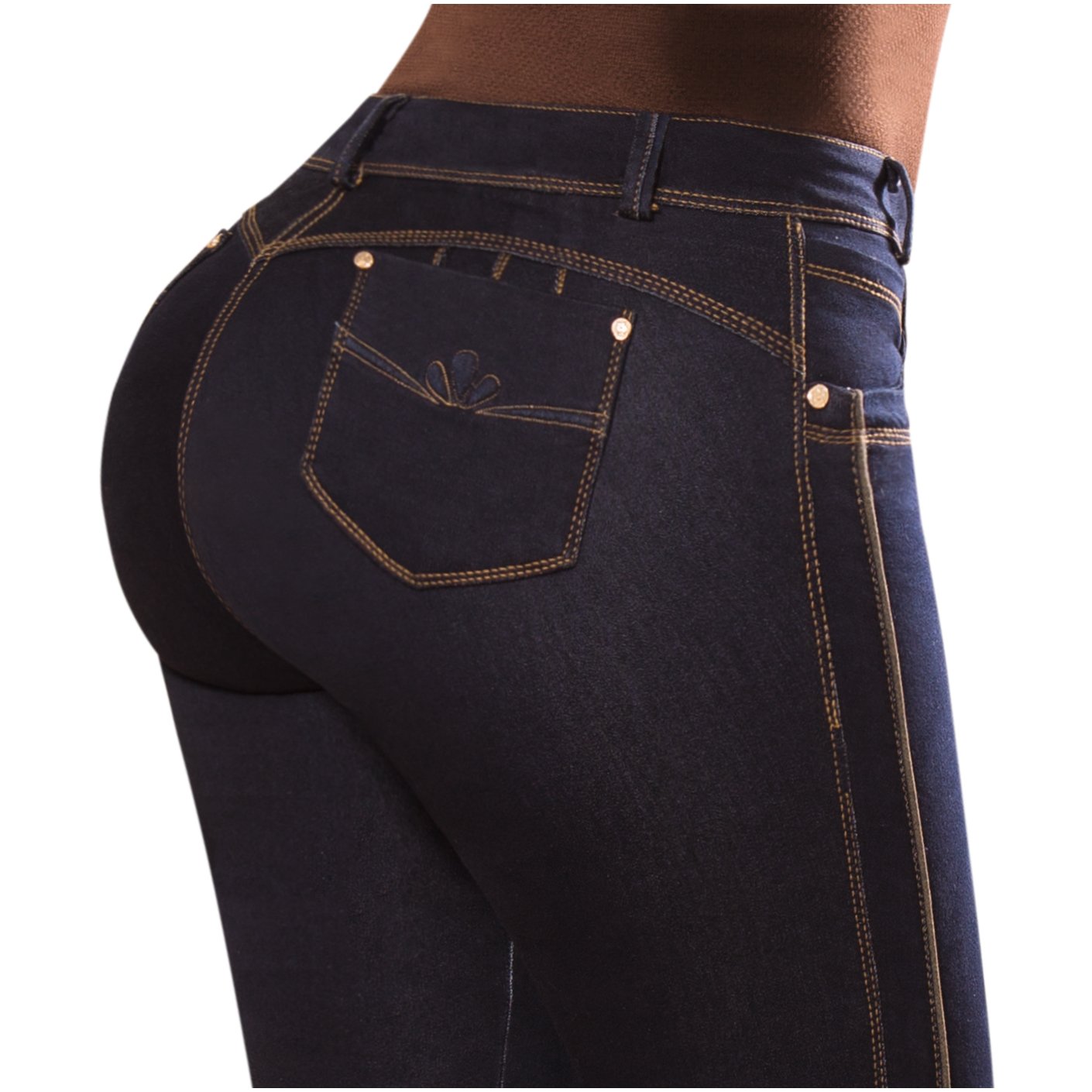 DRAXY 1333 Colombian Low Rise Skinny Jeans