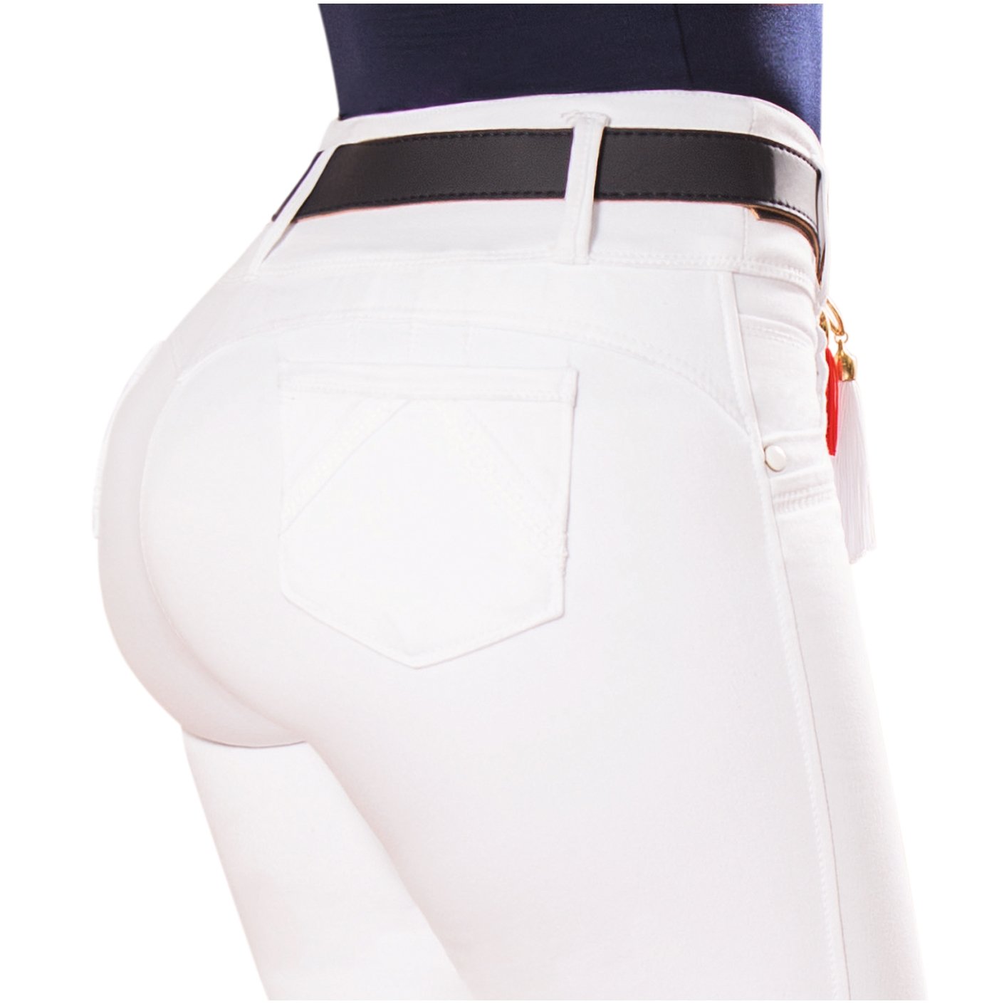 DRAXY 1337 Colombian Mid Rise Skinny Jeans