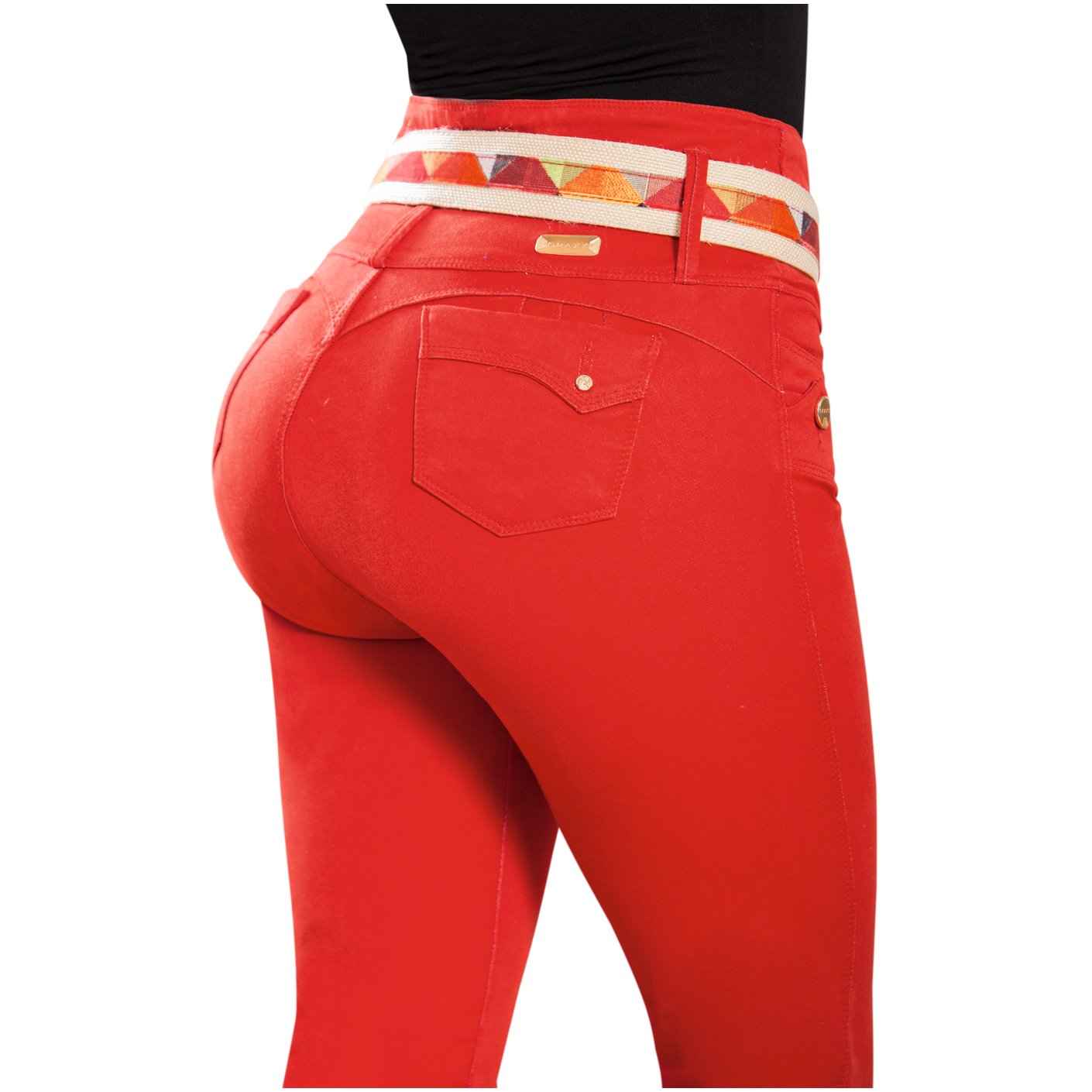 DRAXY 1345 Colombian High Waisted Skinny Jeans