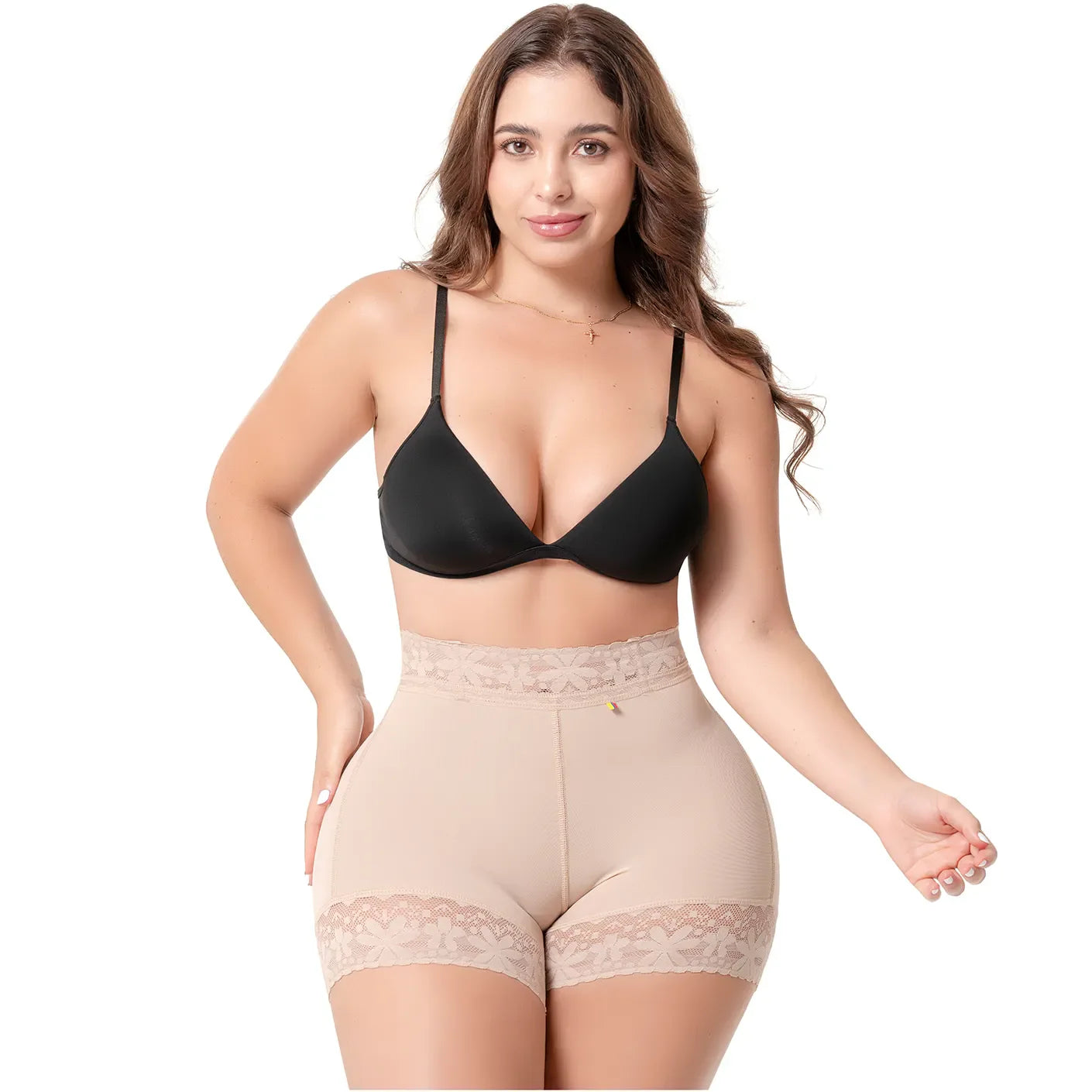 Sonryse High Waisted Shaper Shorts | Colombian Butt Lifting Faja-Short with Tummy Control