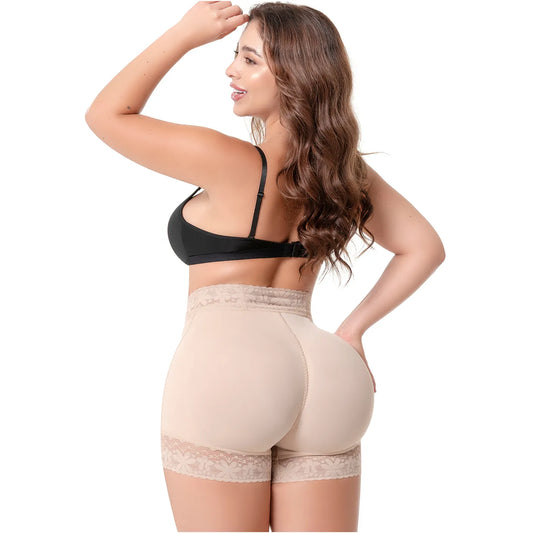 Sonryse High Waisted Shaper Shorts | Colombian Butt Lifting Faja-Short with Tummy Control