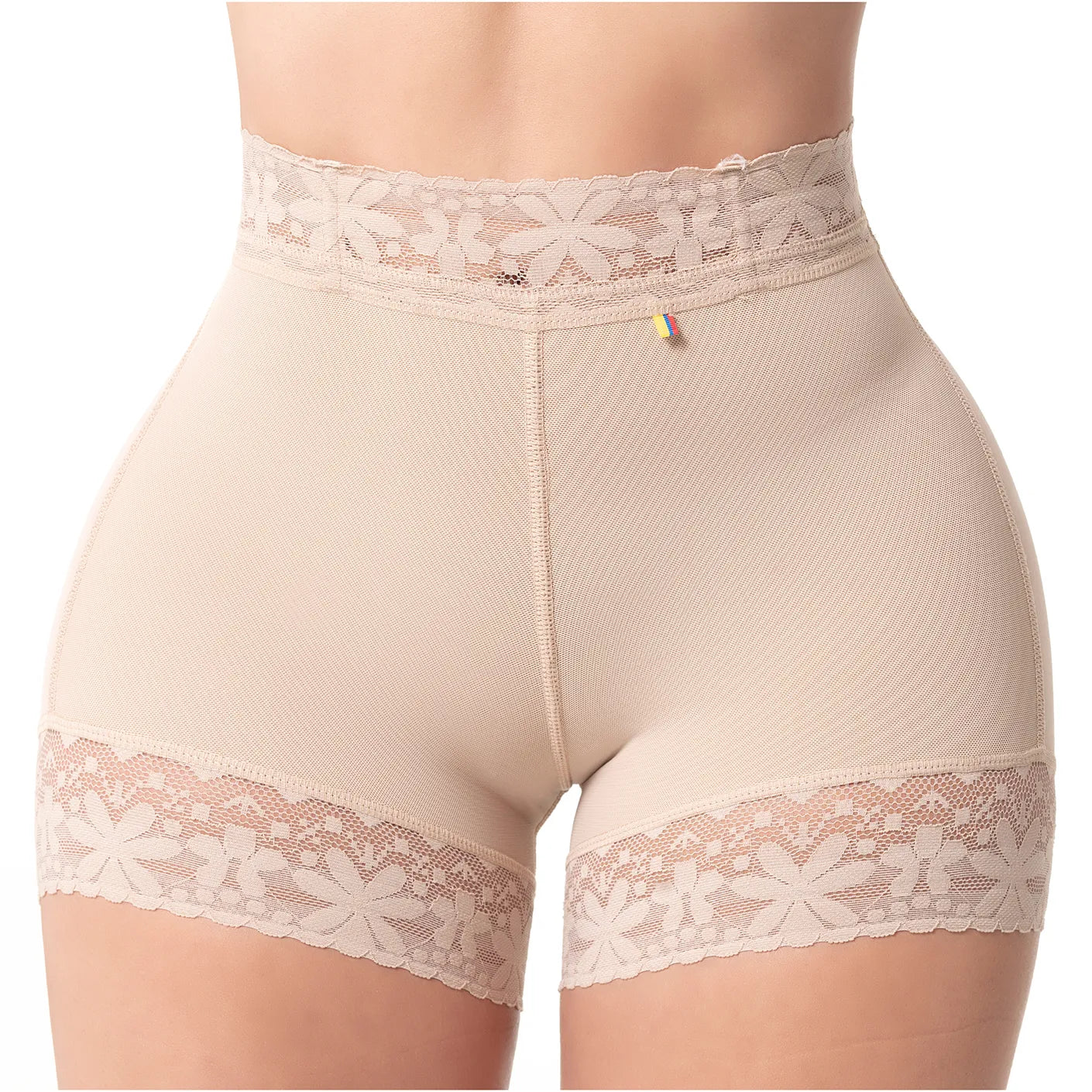 Sonryse High Waisted Shaper Shorts | Colombian Butt Lifting Faja-Short with Tummy Control