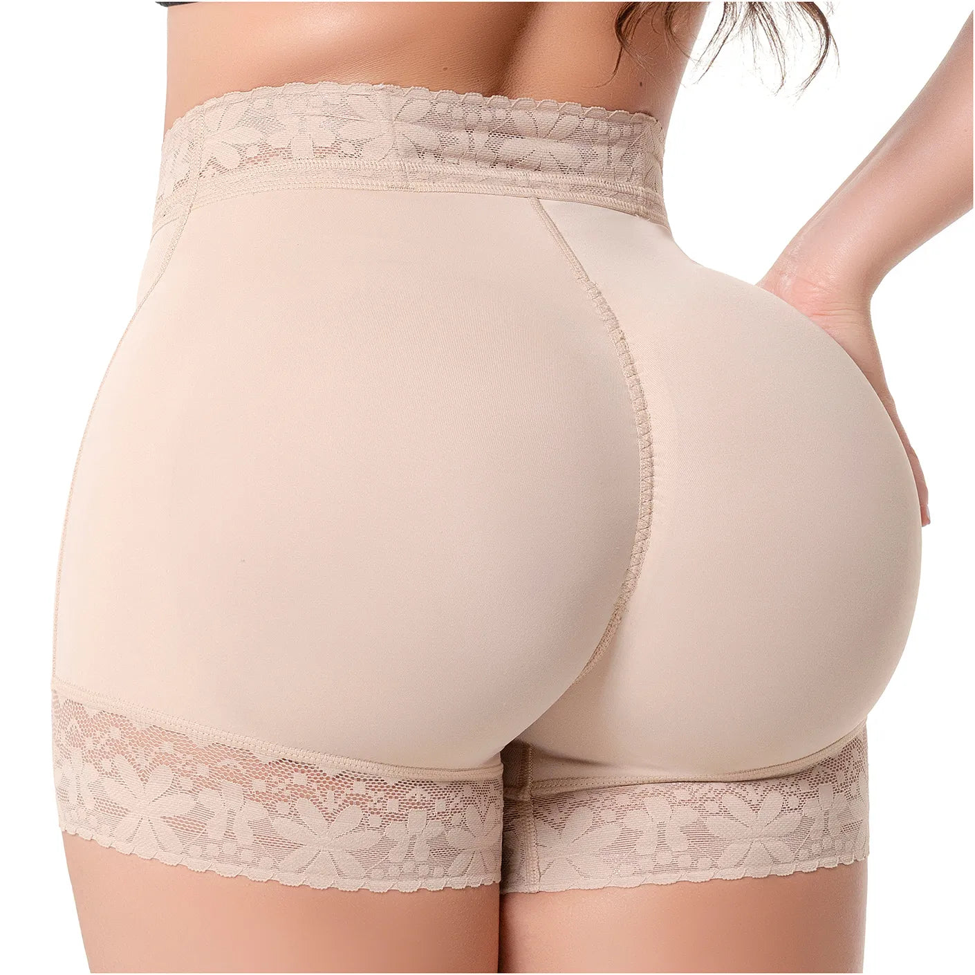 Sonryse High Waisted Shaper Shorts | Colombian Butt Lifting Faja-Short with Tummy Control