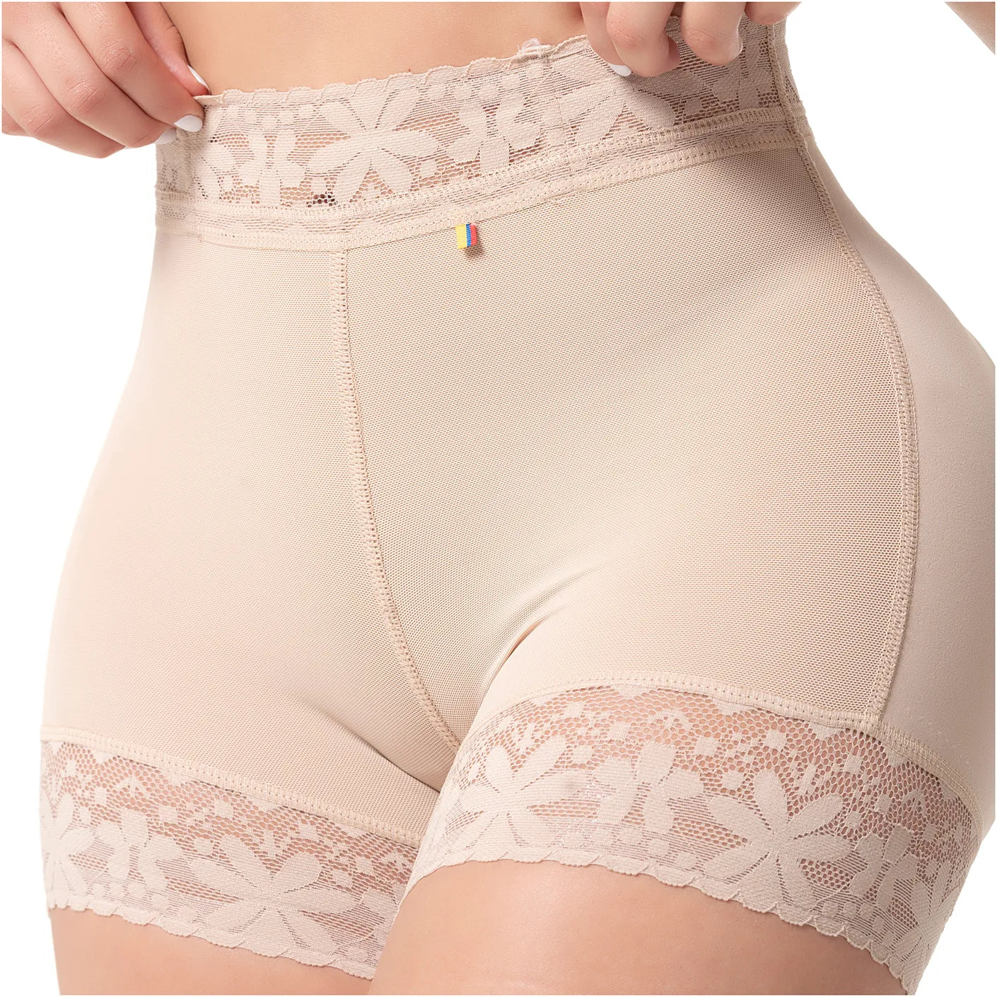 Sonryse High Waisted Shaper Shorts | Colombian Butt Lifting Faja-Short with Tummy Control
