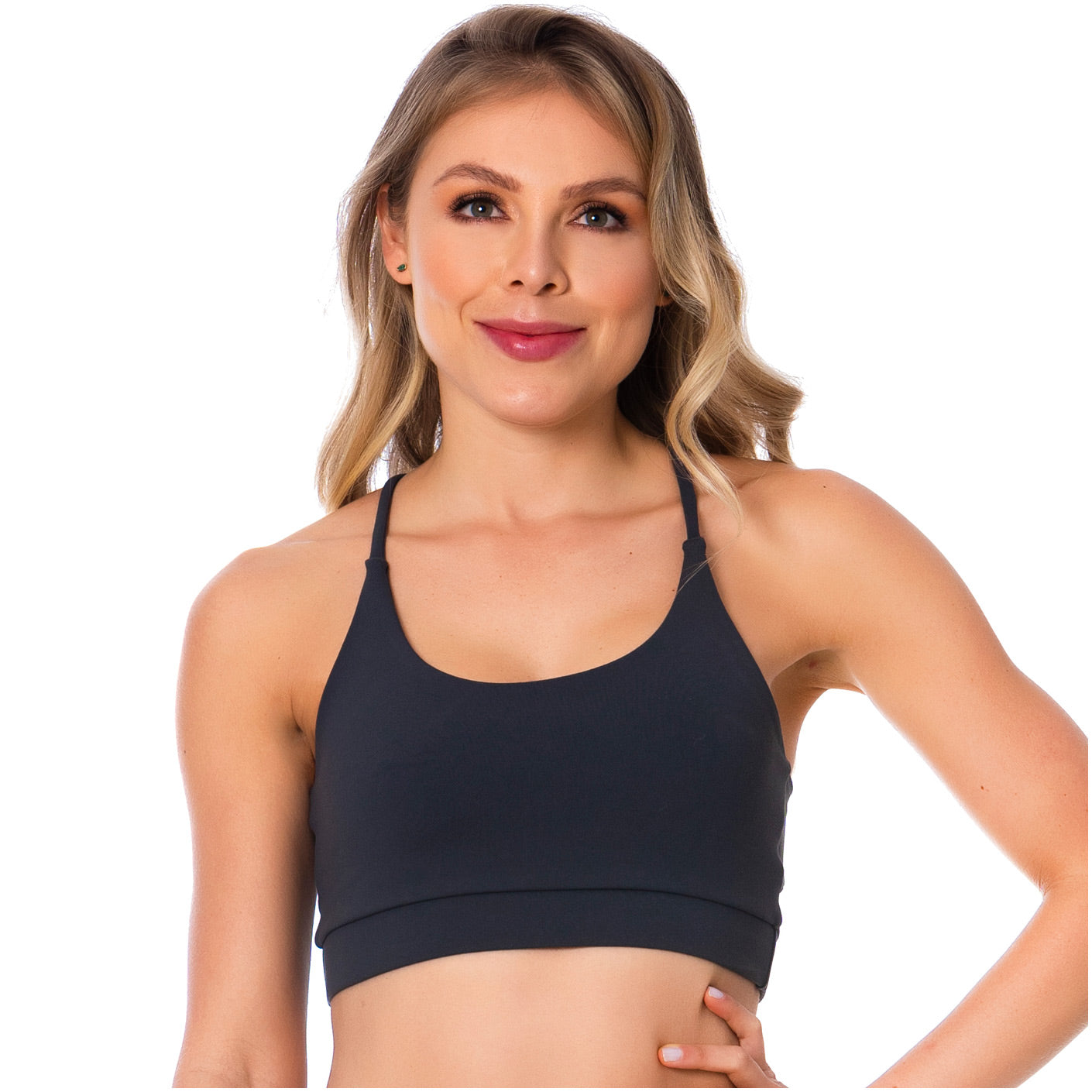 FLEXMEE Sportwear-Sport Bra 902037 2020-1 Spring Summer Collection Color Gray
