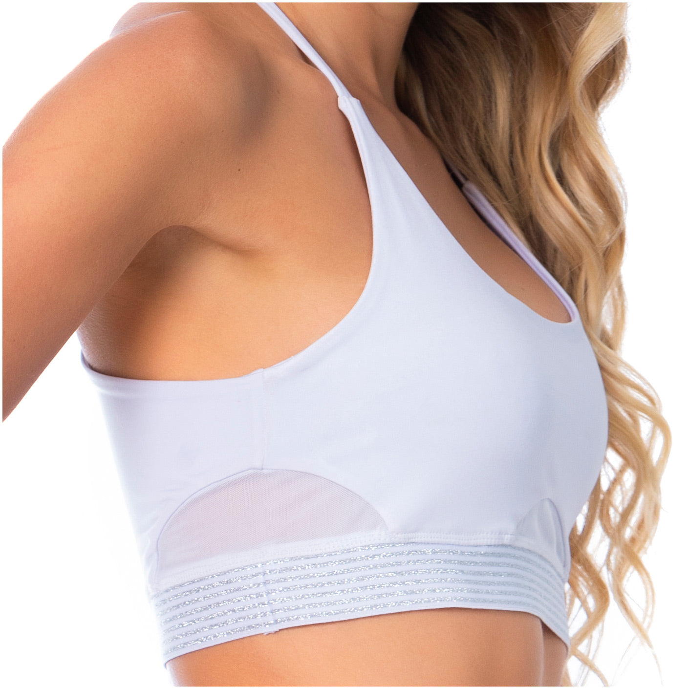 FLEXMEE Sportwear-Sport Bra 902054 2020-1 Spring Summer Collection Color White