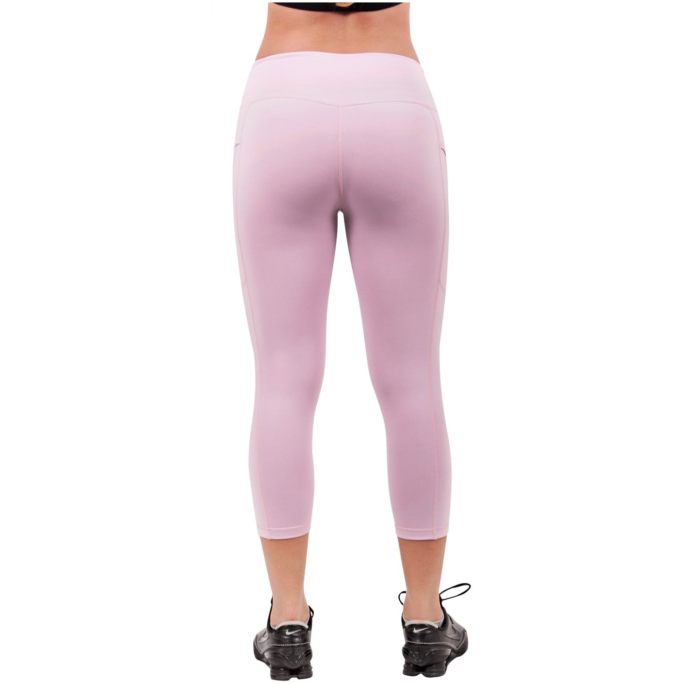 FLX Activewear 944066 Active Tummy Control Capri for Women | Lycra