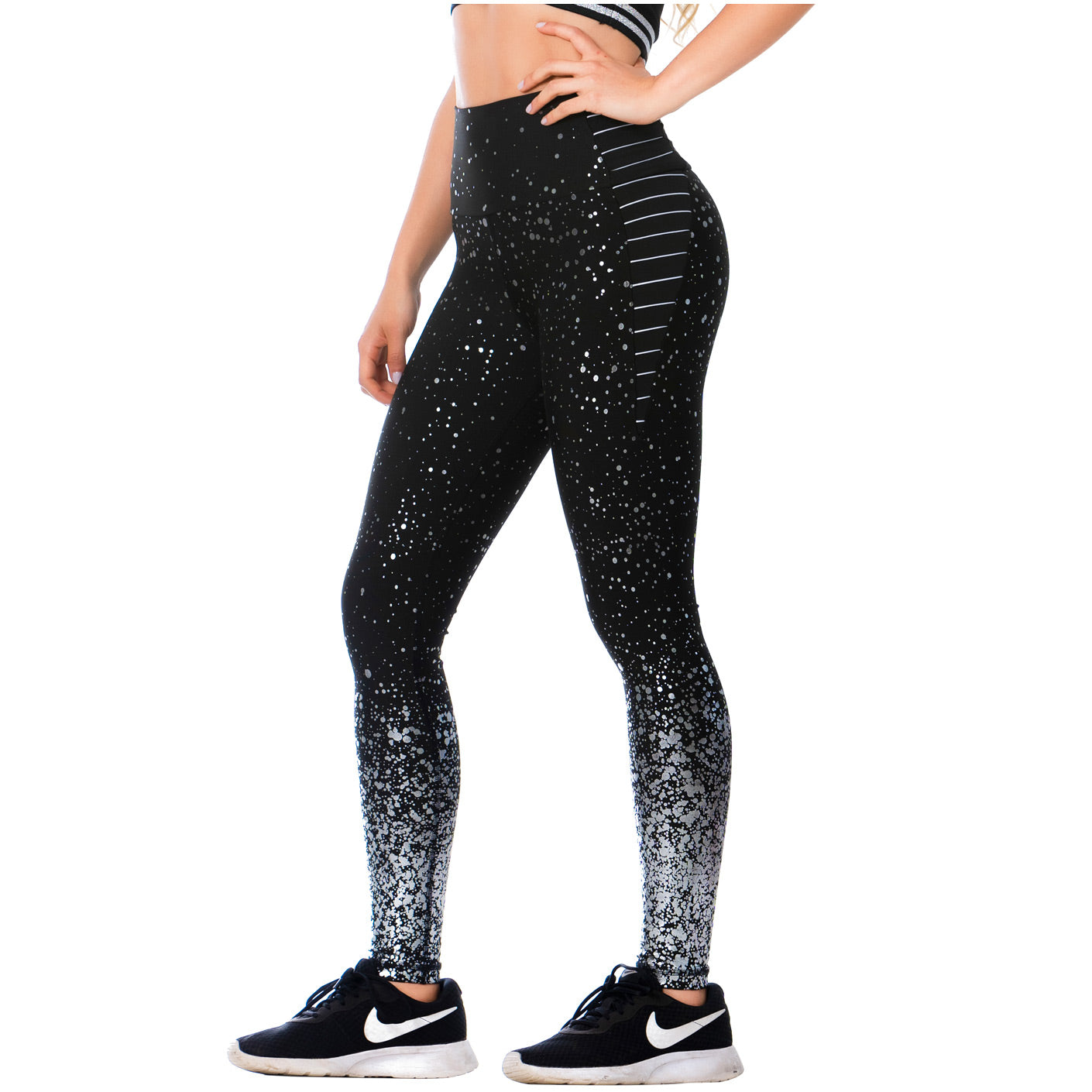 FLEXMEE Sportwear-Legging 946166 2020-1 Spring Summer Collection Color Black