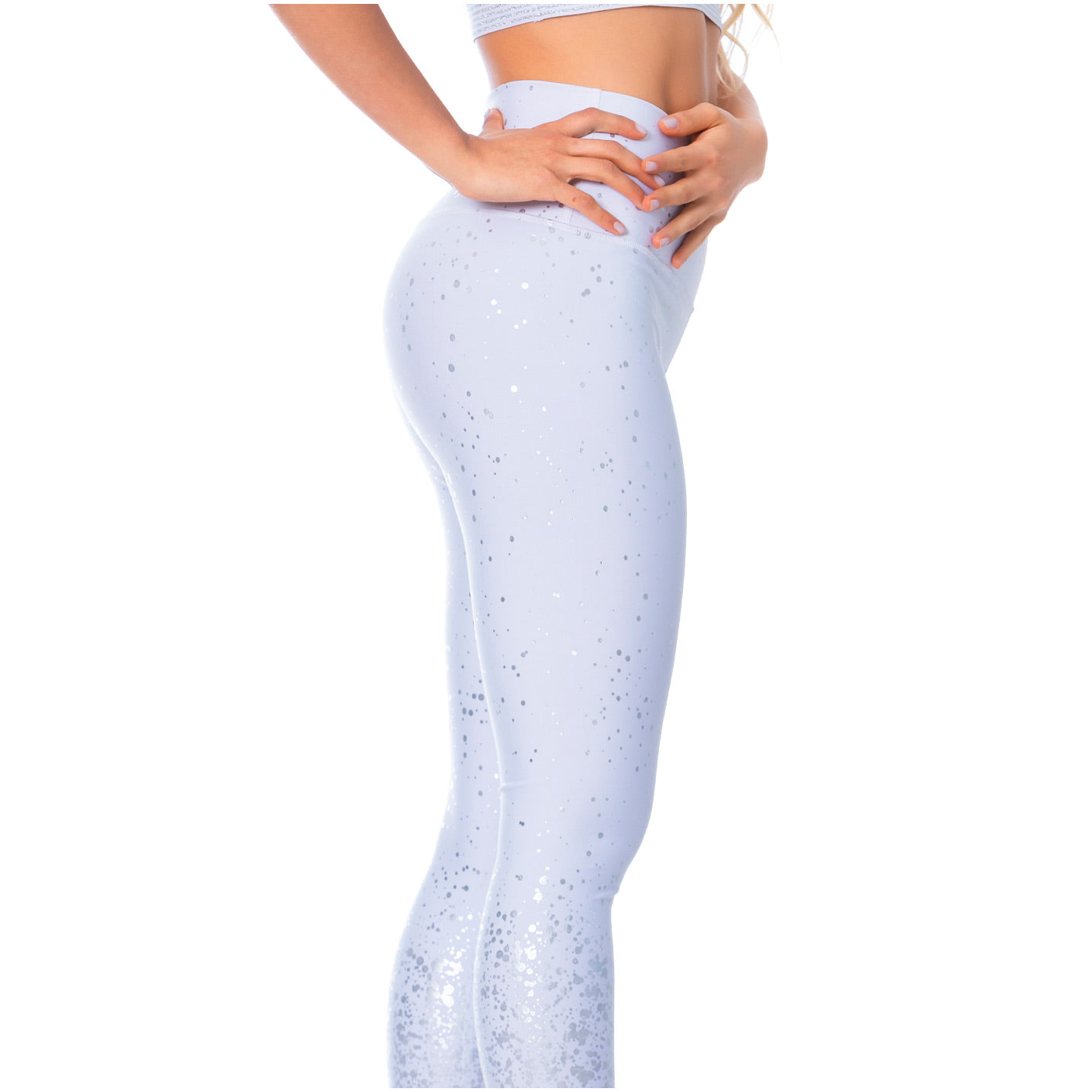 FLEXMEE Sportwear-Legging 946167 2020-1 Spring Summer Collection Color White