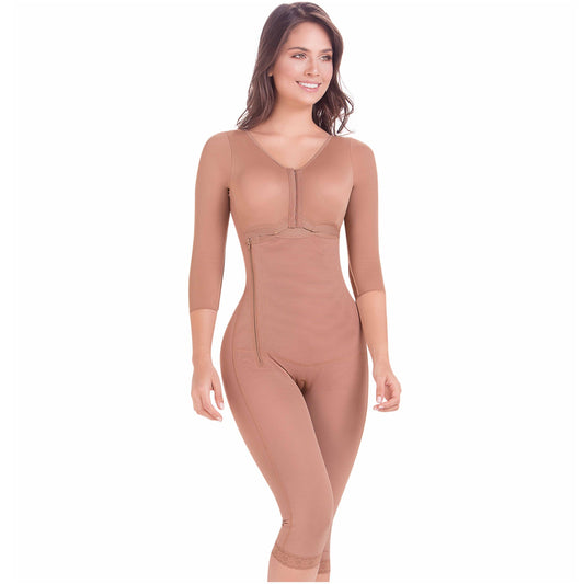 Arm & Thigh Liposuction (360) Post-Surgery Faja with Medium compression, Built-in bra & High back MariaE 9292