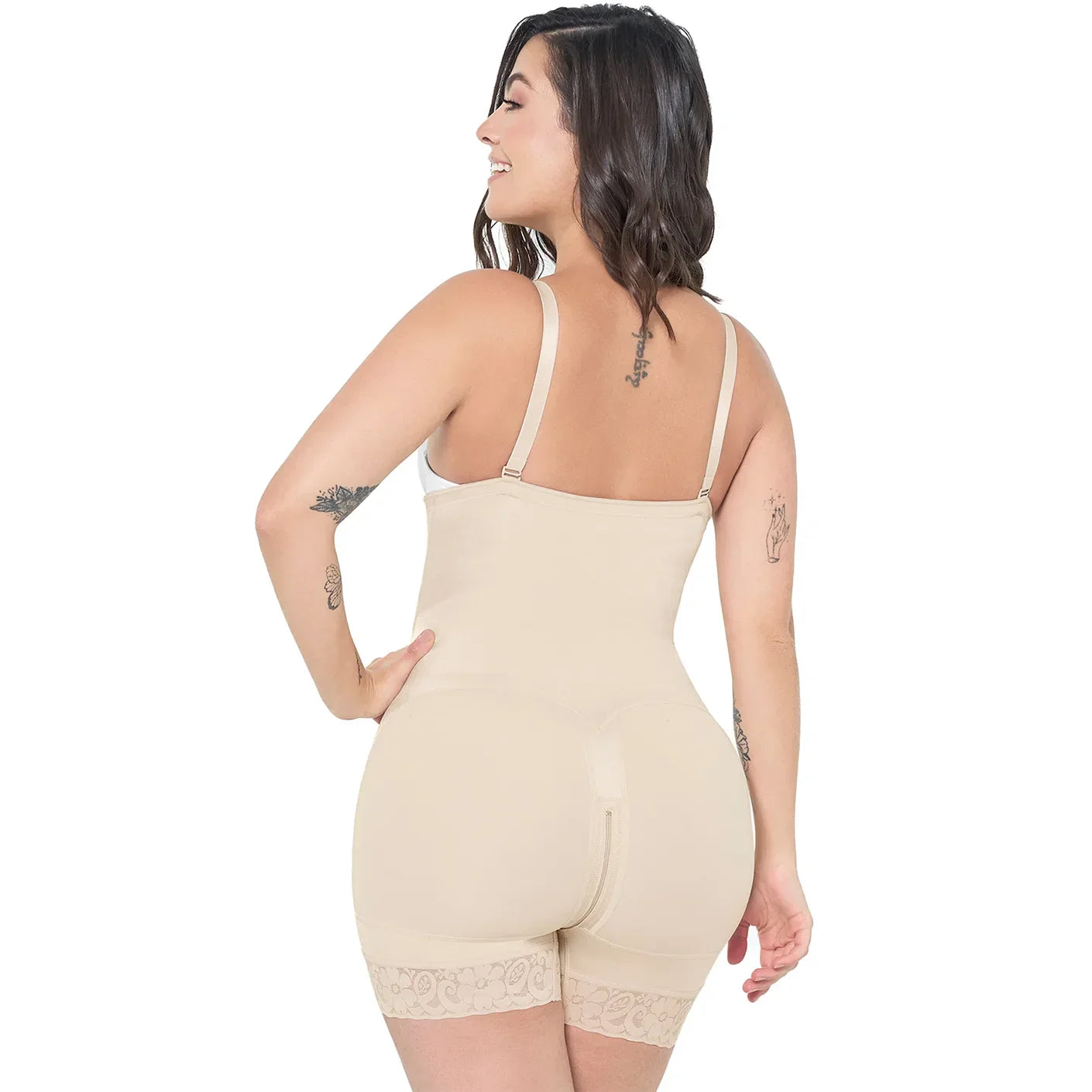 MARIAE FBD9530 Stage 2 Faja Colombiana Postparto After Tummy Tuck Mid Thigh & Open Bust