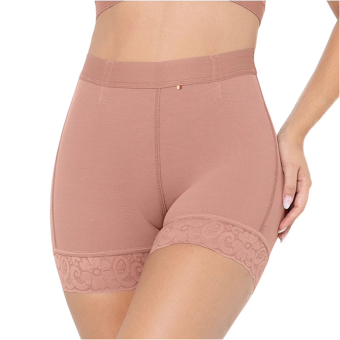 MARIAE SPN0130 Fajas Colombianas High Waisted Butt Lifter Shaper Shorts High Compression