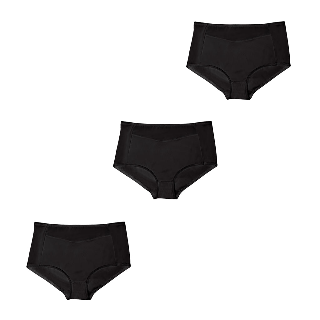 Daily Use Under Wear 3-Pack Seamless Slim Panties Shapewear High Waist Sonryse SP645NC