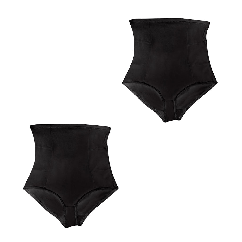 Daily Use Under Wear 2-Pack Tummy Control High-Waist Shapewear & Seamless Panties Sonryse SP607NC