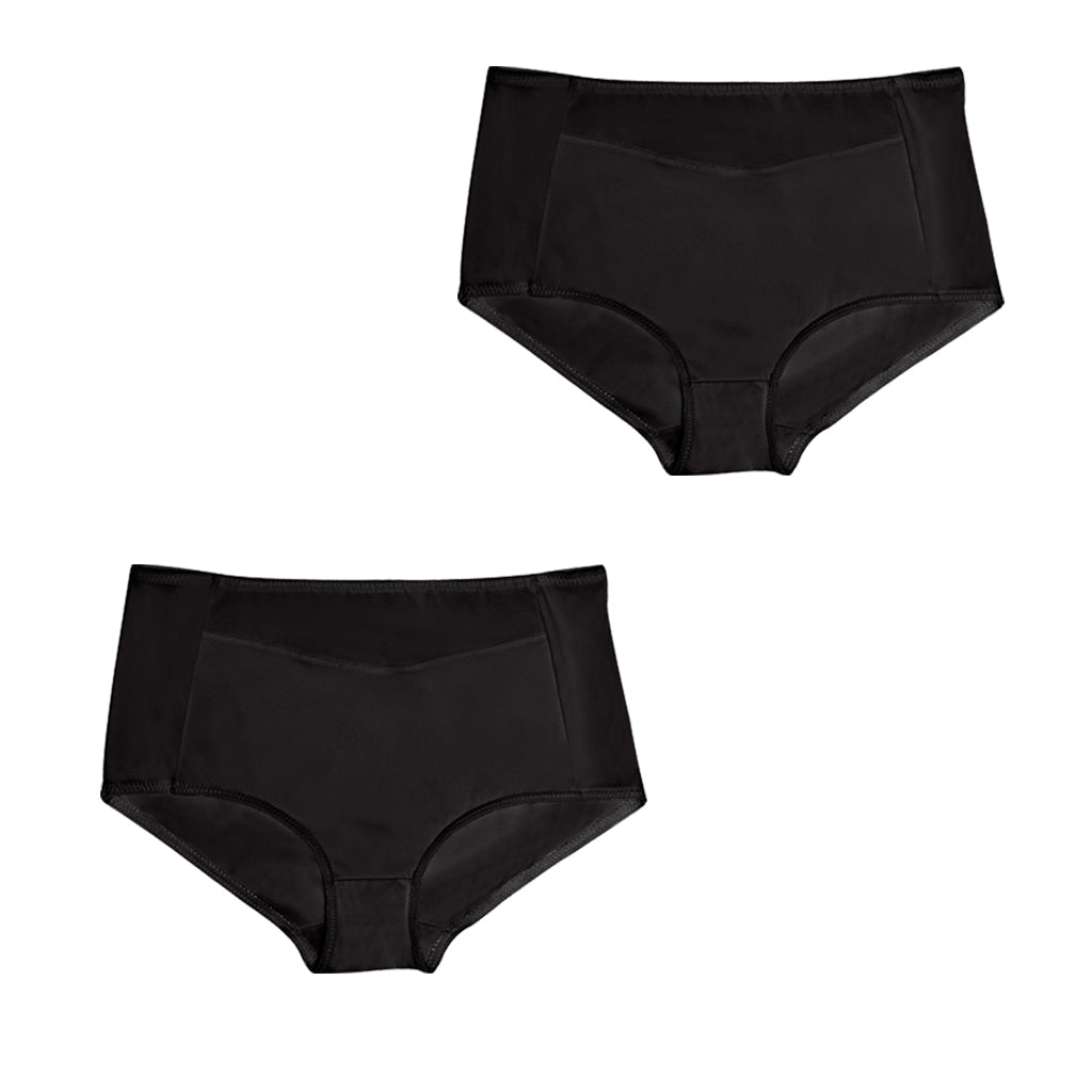 Daily Use Under Wear 2-Pack Seamless Slim Panties Shapewear High Waist Sonryse SP645NC