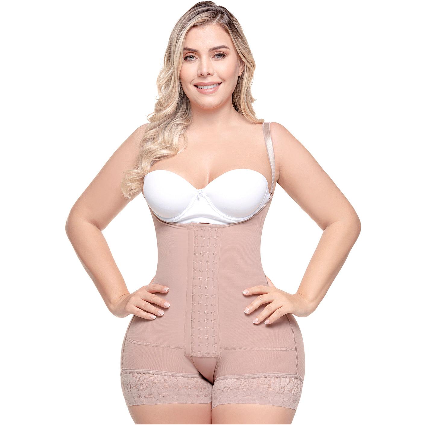 Daily Use Best Everyday Shapewear Open bust Medium compression & Butt-lifting effect Fajas Sonryse066BF