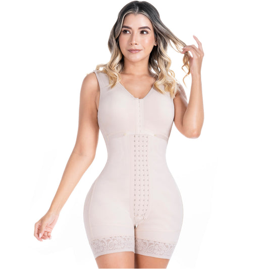 Fajas Sonryse 084 | Postpartum Colombian Girdle with Bra | Stage 2 Post Surgery Body Shaper