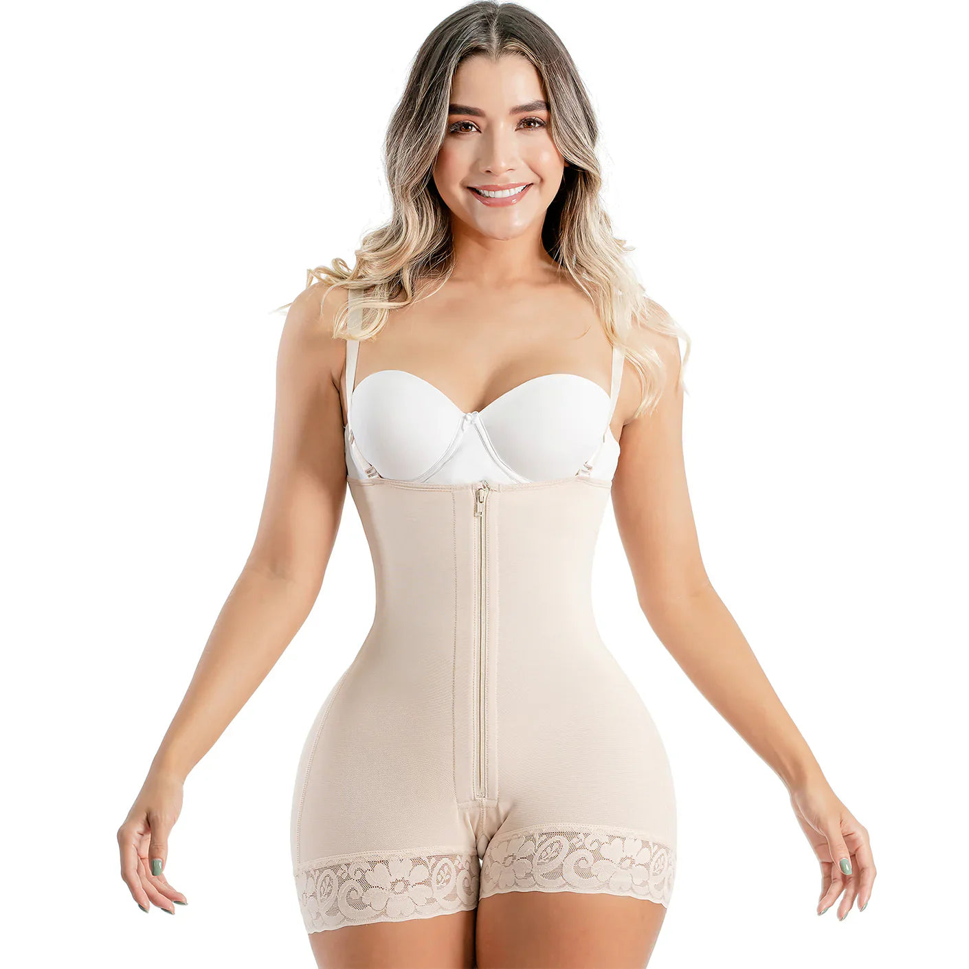 Fajas Sonryse 095ZF | Colombian Shapewear Bodysuit | Postpartum. Everyday Use and Dress Nightout