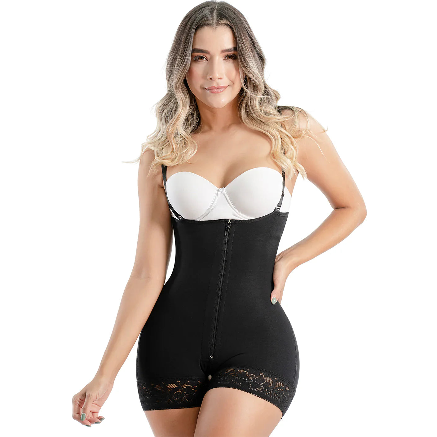 Fajas Sonryse 095ZF | Colombian Shapewear Bodysuit | Postpartum. Everyday Use and Dress Nightout