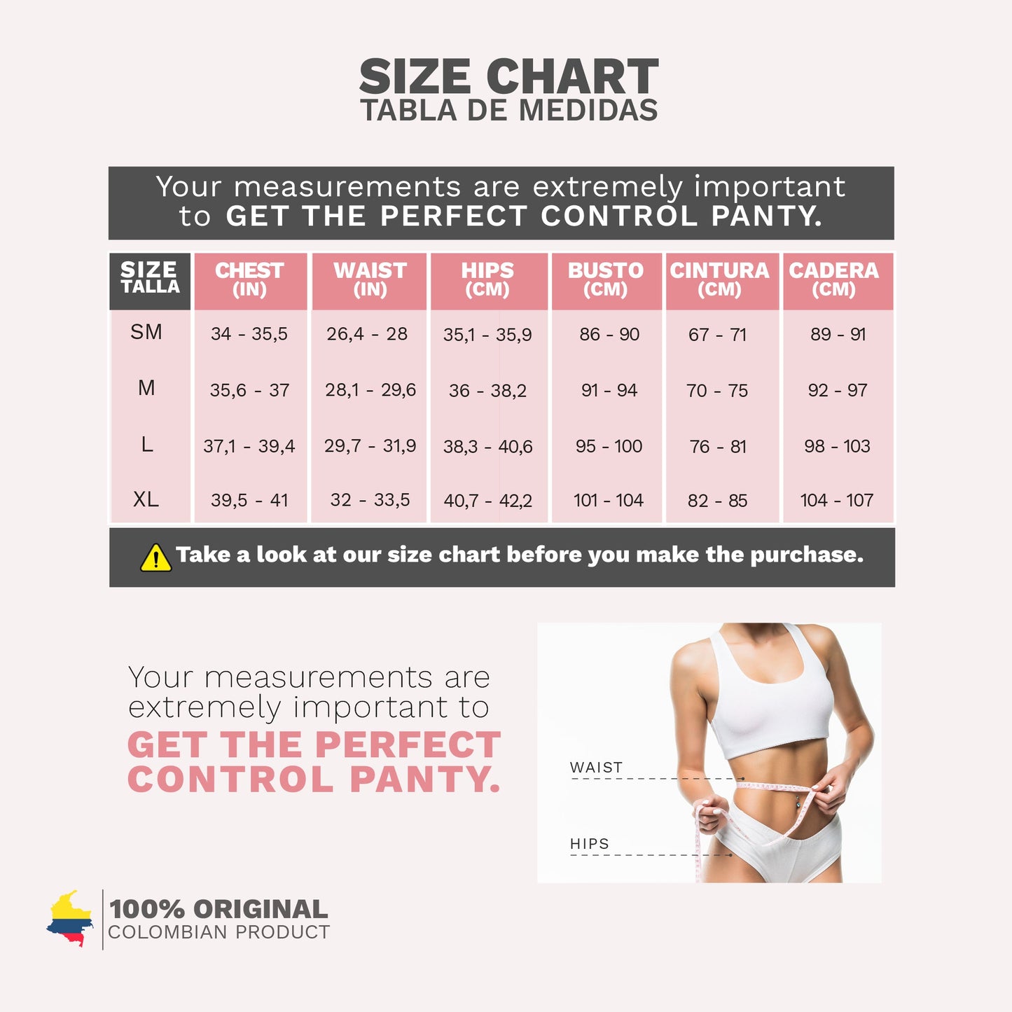 Daily Use Under Wear Extra high waistl & Medium-high compression Sonryse 182BF