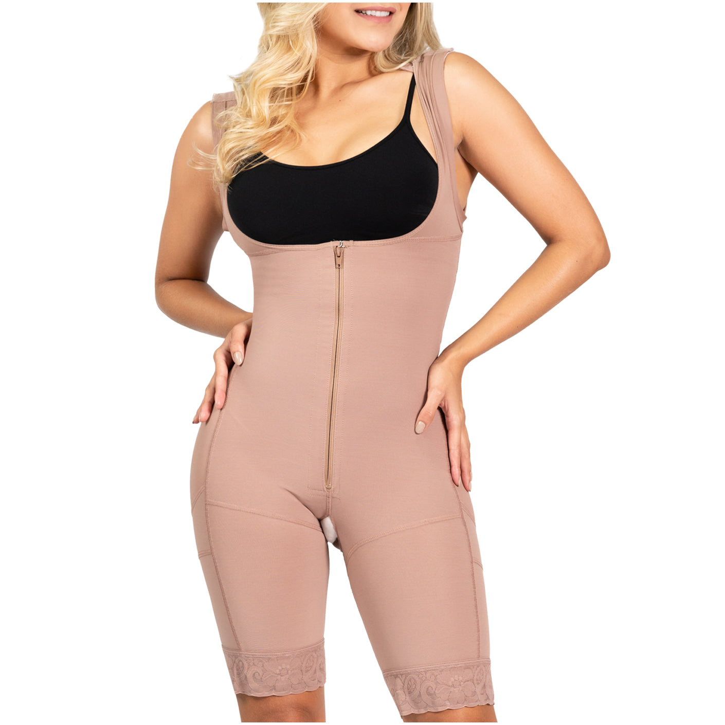 Fajas Sonryse 212ZF | Colombian Shapewear Bodysuit | Postpartum, Post Surgery and Daily Use