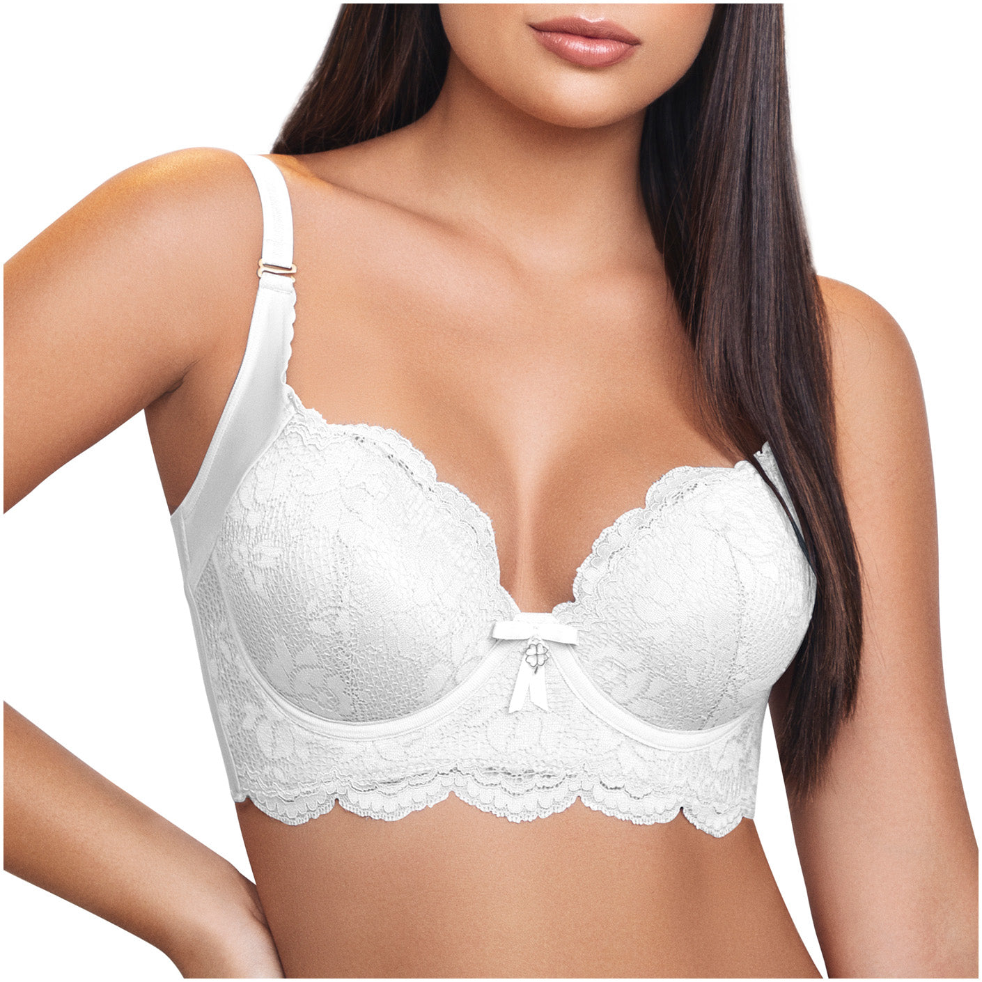 Daily Use Bra Removable strap, Breathable whole cup & Side bones back Sonryse C481