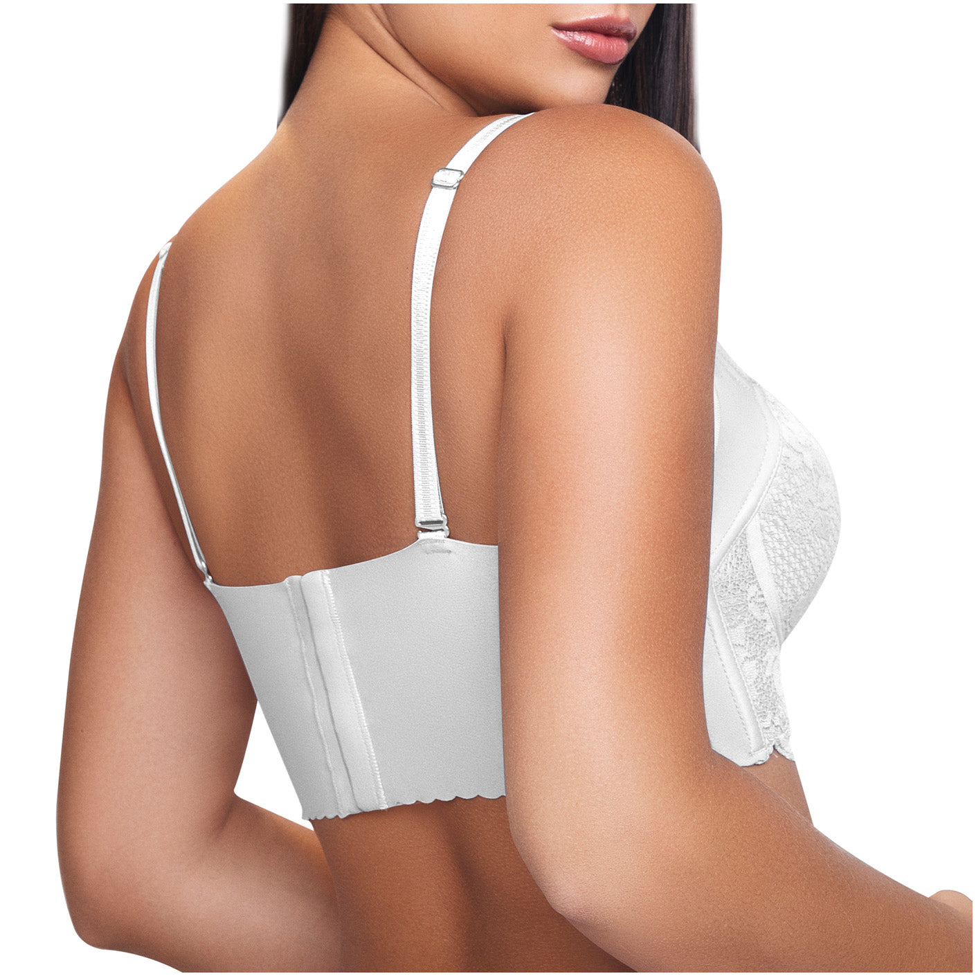 Daily Use Bra Removable strap, Breathable whole cup & Side bones back Sonryse C481