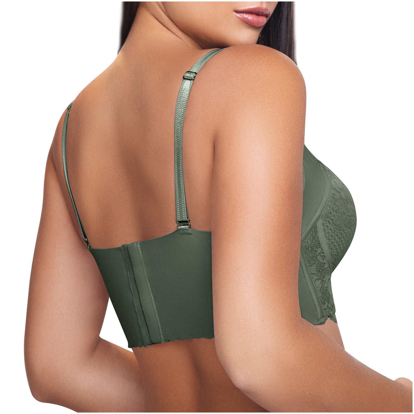 Daily Use Bra Removable strap, Breathable whole cup & Side bones back Sonryse C481