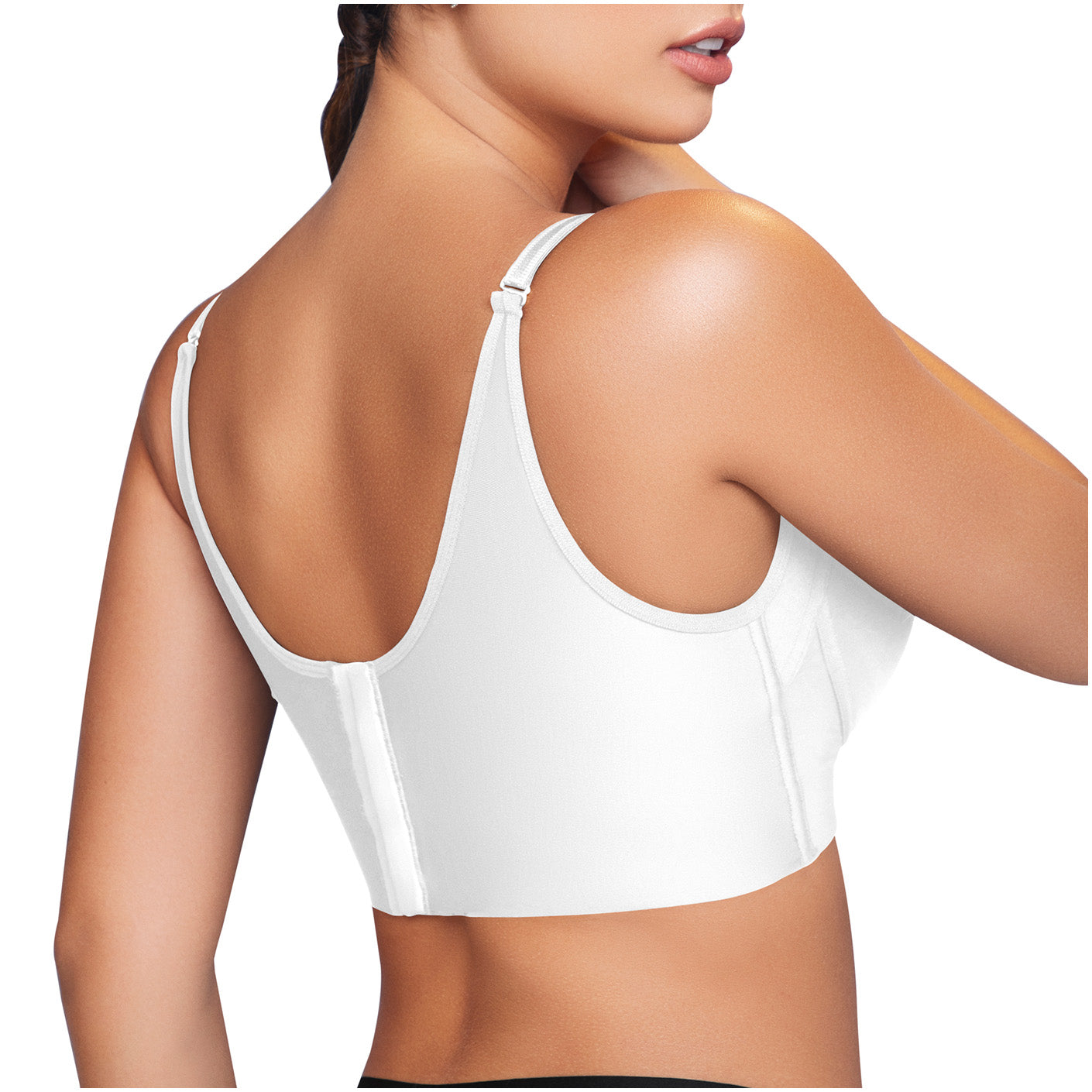 Daily Use Bra Ample coverage, Wide straps & Hoop and side bone Sonryse C653