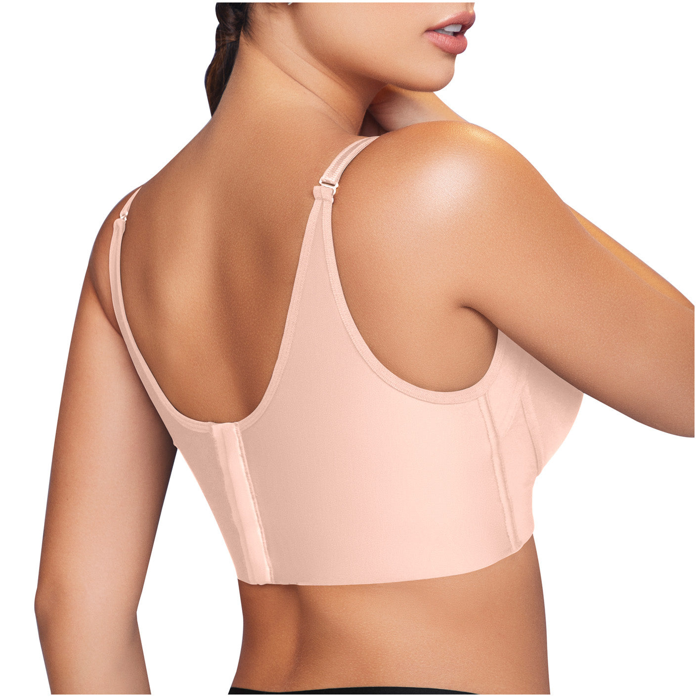 Daily Use Bra Ample coverage, Wide straps & Hoop and side bone Sonryse C653